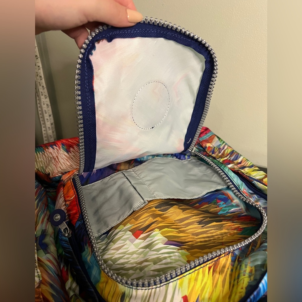 Kipling Expandable Backpack Multicolored Travel S… - image 6